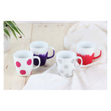 Talens art creation talens art creat.glas porcelæn uigennemsigtigt sæt 4 x 30 ml pink sølv