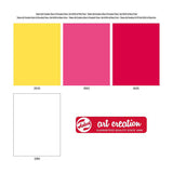 Talens kunstskabelse glasporcelæn transp. 4x30ml rose frost
