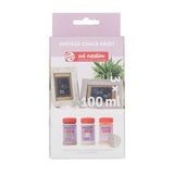 Talens art creation vintage sæt 2 beige og craquelure