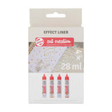 Talens art creation effekt liner sæt 4x28ml standard perle