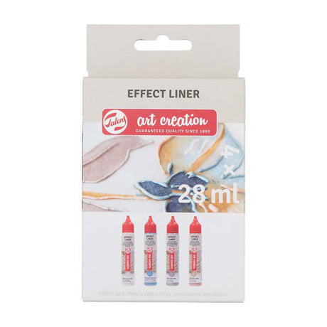 Talens art creation effectliner sæt 4x28ml specialitetsperle