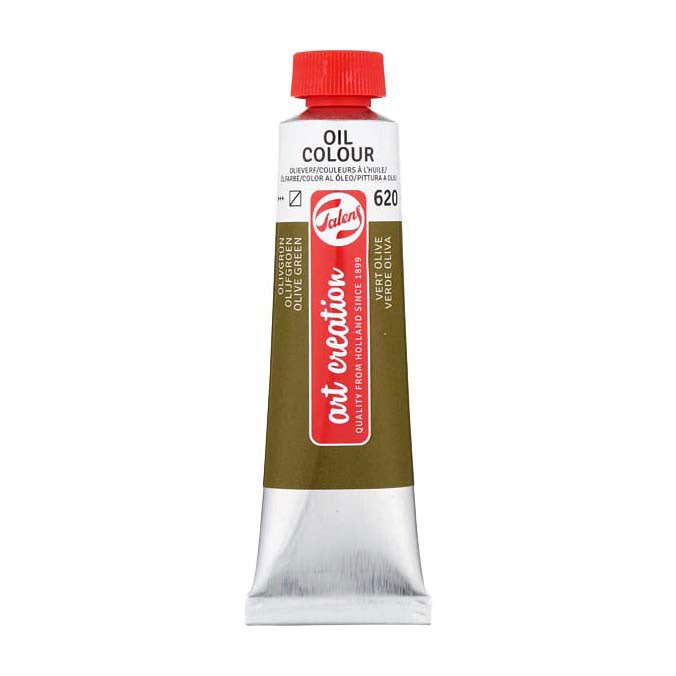Talens art creation oliemaling tube 40ml olivengrøn 620