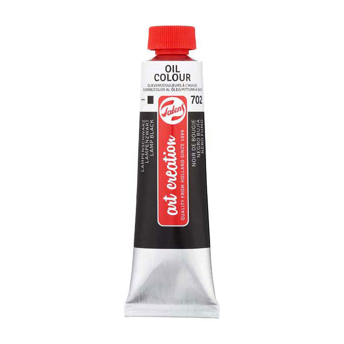 Talens art creation oliemalingsrør 40ml lampe sort 702