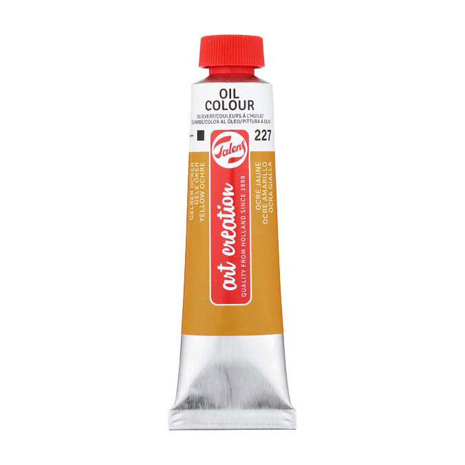 Talens art creation oliemaling tube 40ml gul okker 227