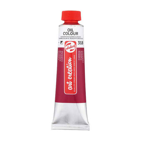 Talens art creation oliemaling tube 40ml carmine 318