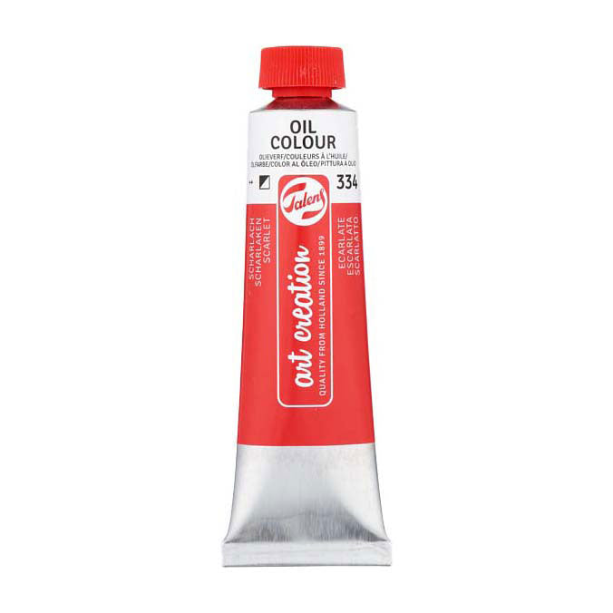 Talens art creation oliemaling tube 40ml scarlet 334