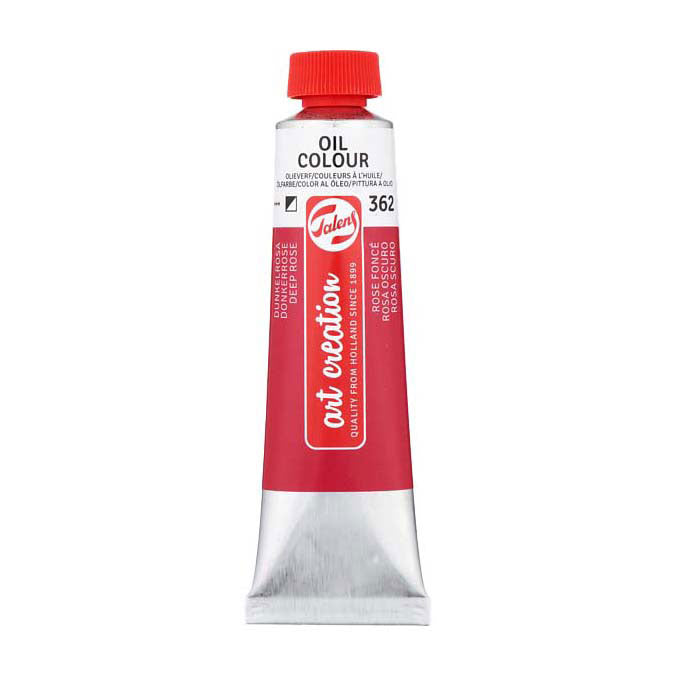 Talens art creation oliemaling tube 40ml mørk pink 362
