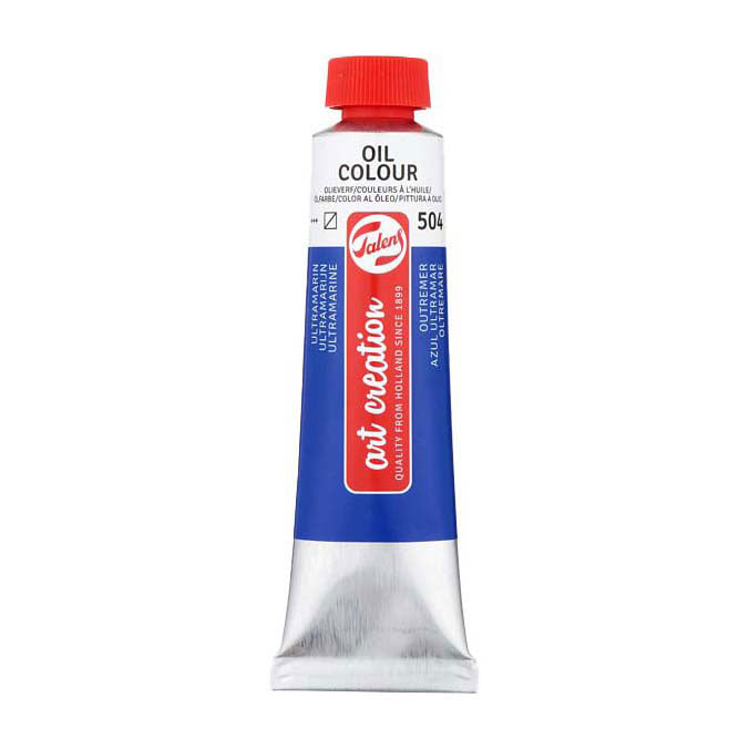 Talens art creation oliemaling tube 40ml ultramarine 504