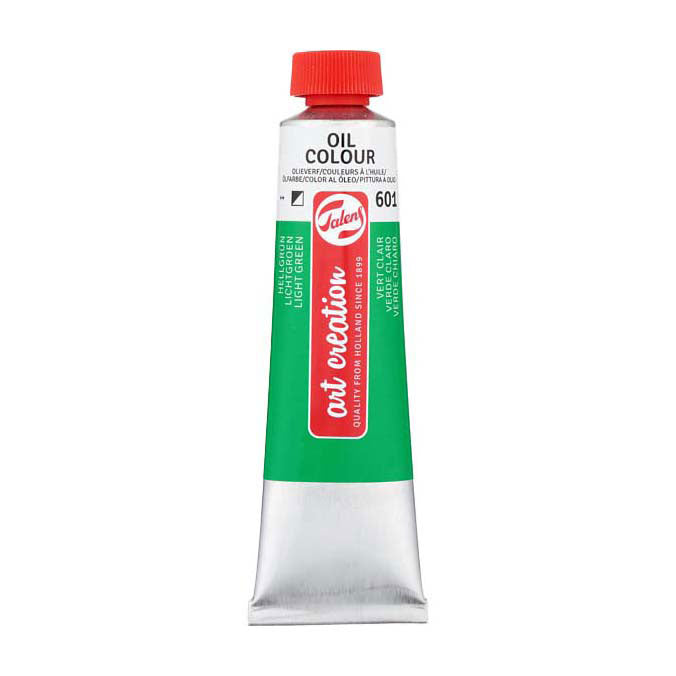 Talens art creation oliemaling tube 40ml lysegrøn 601
