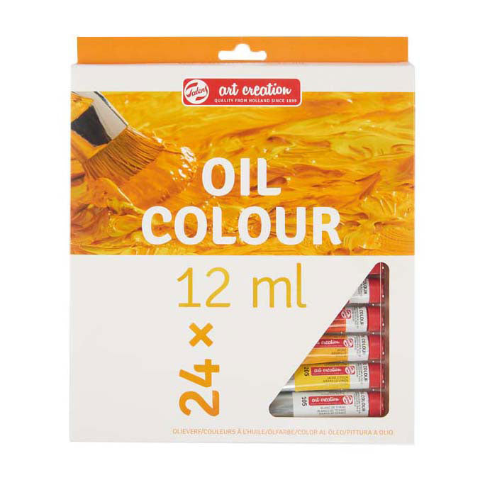 Talens art creation oliemalingssæt 24x12ml