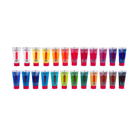 Talens kunstskabende akrylmalingssæt | 24 x 12 ml