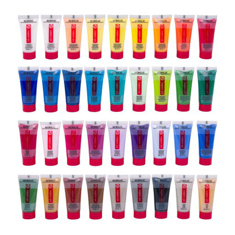 Talens kunstskabende akrylmalingssæt | 36 x 12 ml