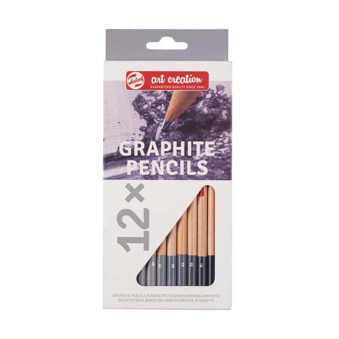 Talens kunstskabende grafitblyanter sæt 12