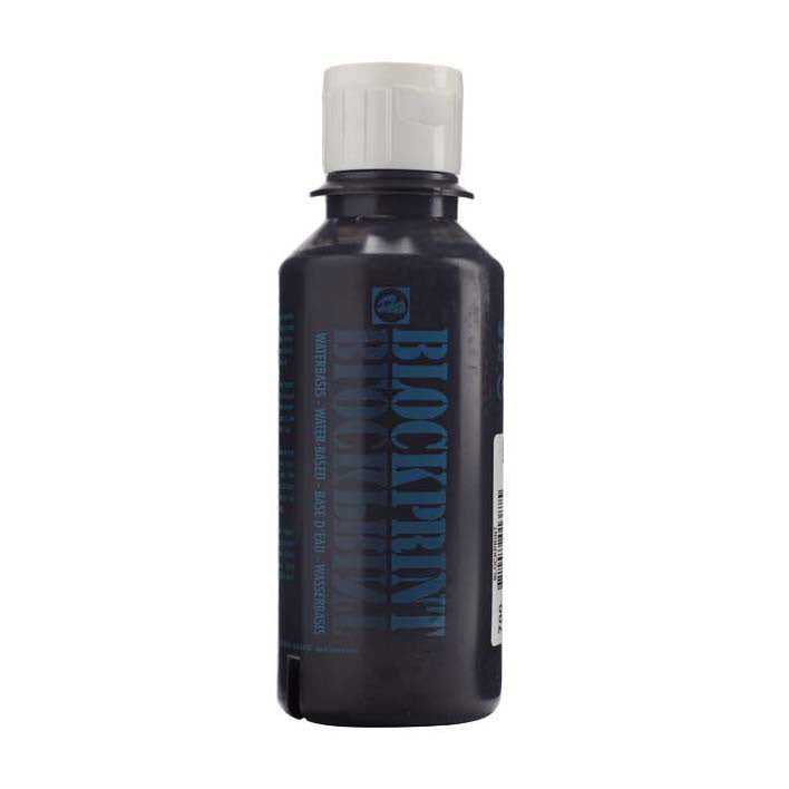 Talens bloktryk flaske 250ml sort 700