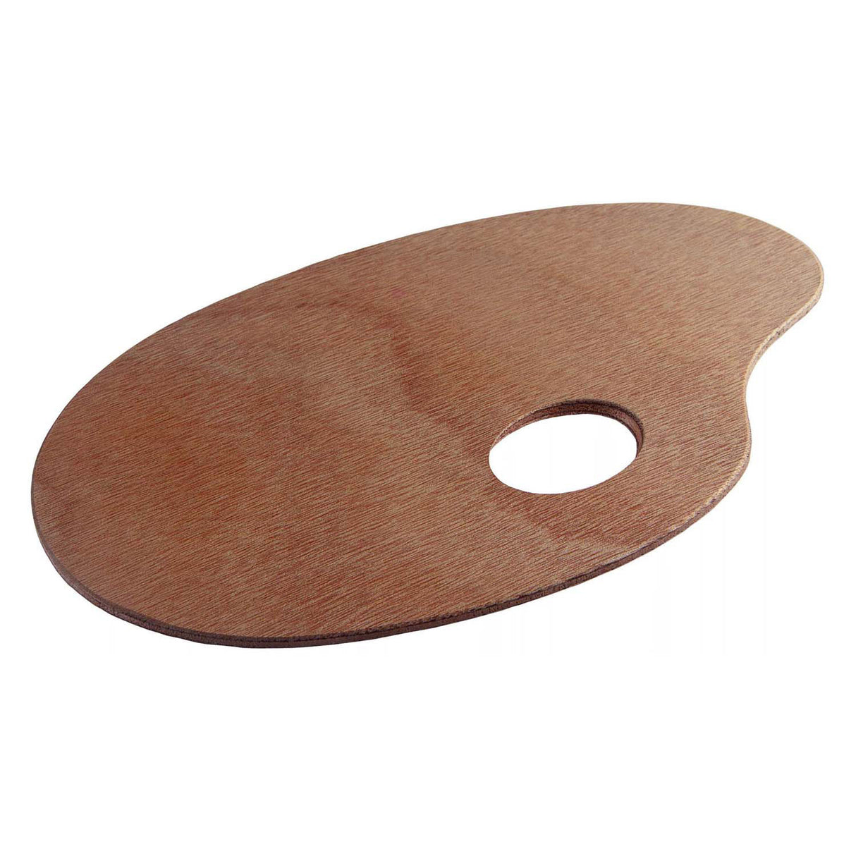 Talens palet træ oval 21x30cm