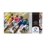 Bruynzeel van Gogh oliemaling grundsæt med 10 farver i 20 ml tuber