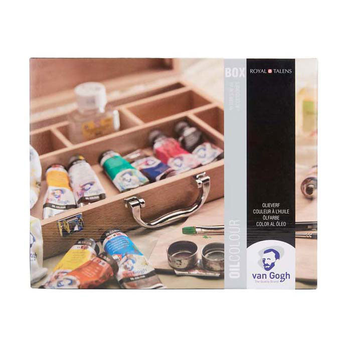 Talens van gogh oliemalingsboks basic med 10 farver 40ml