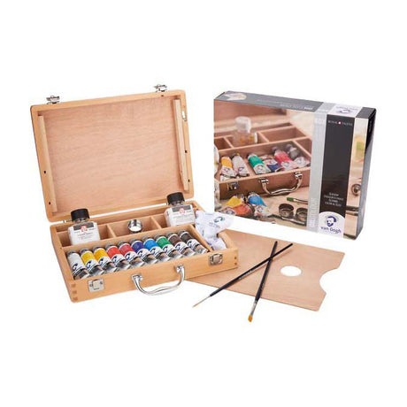 Talens van gogh oliemalingsboks basic med 10 farver 40ml