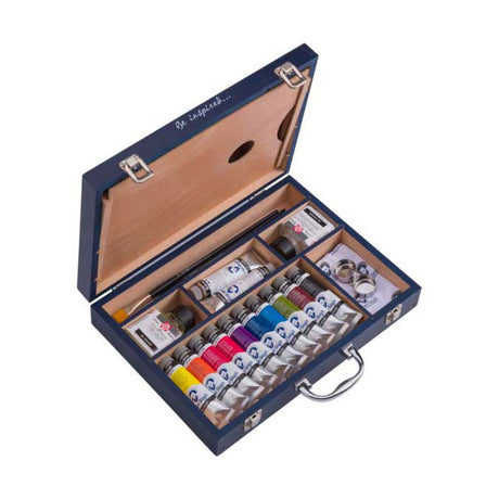 Bruynzeel van gogh oliemaling startboks xl, 12x40ml og tilbehør