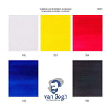 Bruynzeel van gogh akrylmaling primært blandesæt | 5 x 40 ml