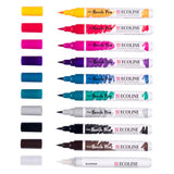 Bruynzeel ecoline penselpensæt galaxy, 10 farver