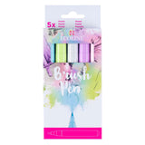 Ecoline pensel sæt pastel, 5 farver