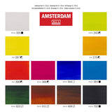 Bruynzeel Amsterdam standard serie akrylmaling landskabssæt 20ml, 12 stk.
