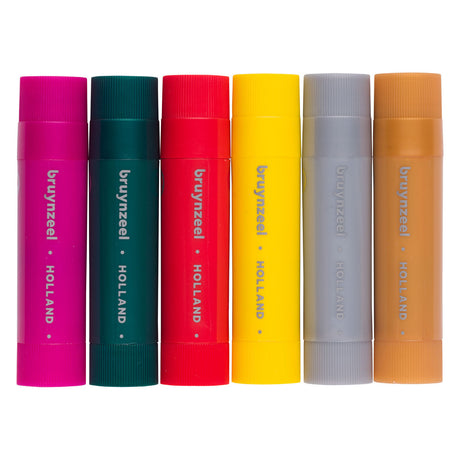 Bruynzeel gouache sticks sæt metallic | 6 farver