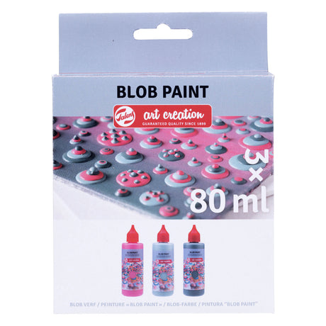 Talens art creation blob paint pink, 3 dele.