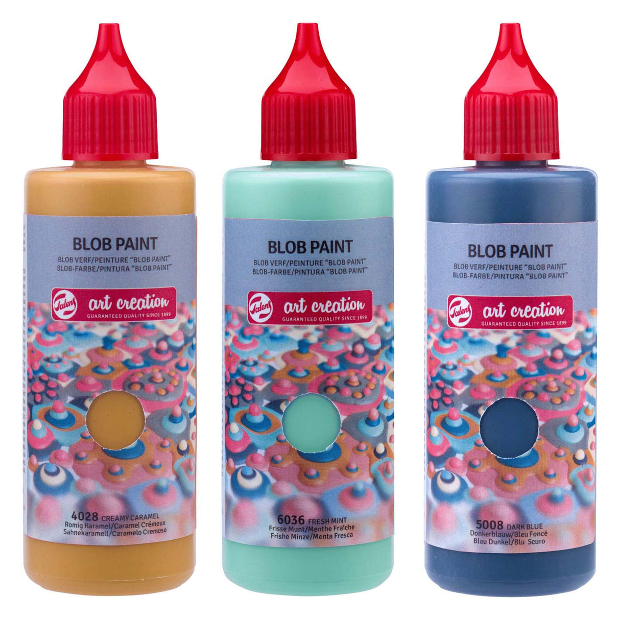 Talens art creation blob maling mynte, 3 dele.