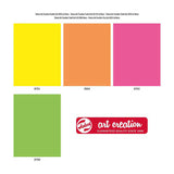 Talens kunstskabende tekstilmaling neon 4x50ml
