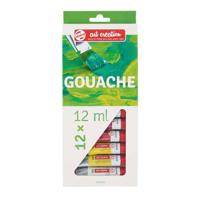 Talens art creation gouache sæt 12x12ml