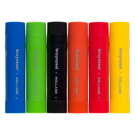 Bruynzeel gouache sticks sæt basic | 6 farver