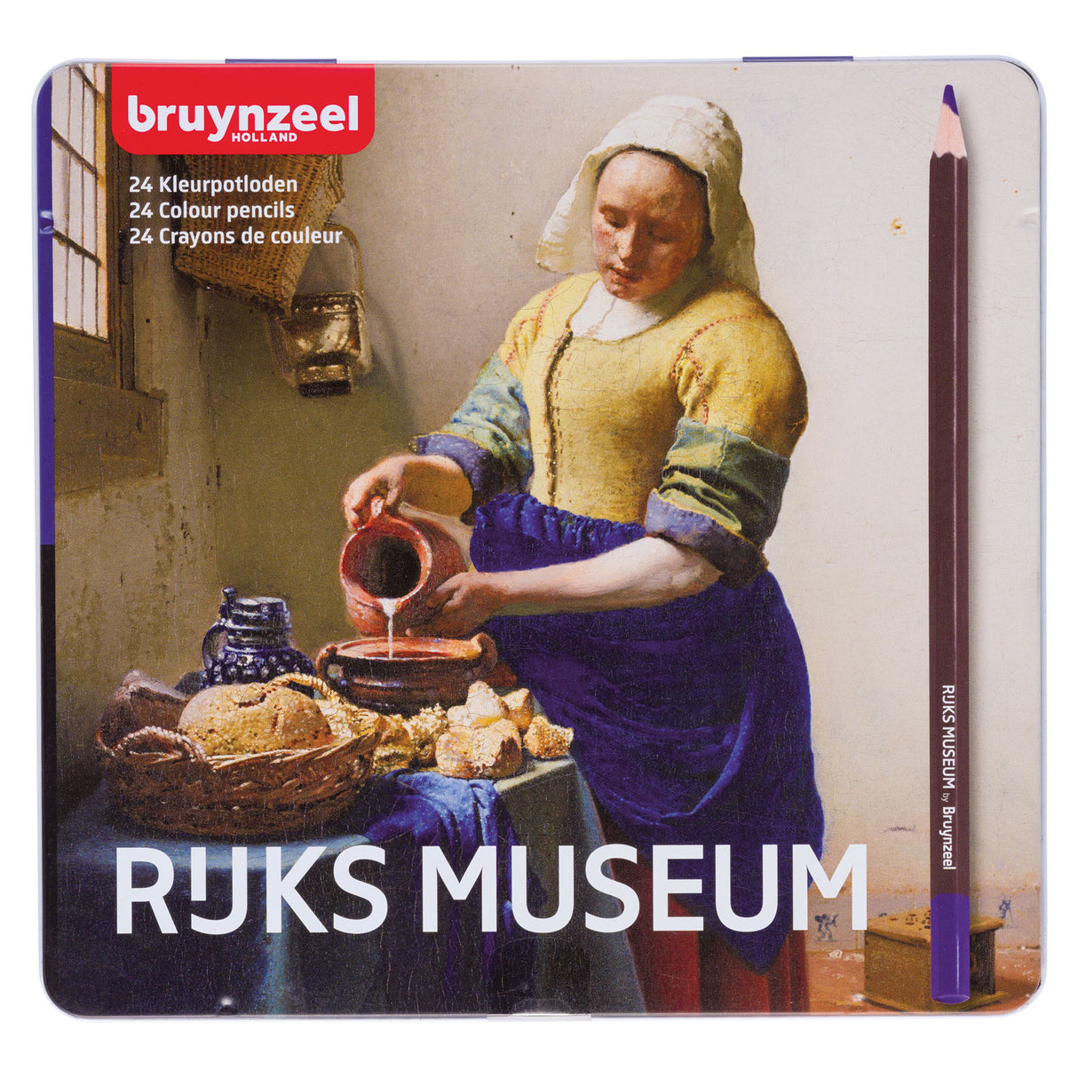 Bruynzeel Rijksmuseum farveblyanter, 24 stk.