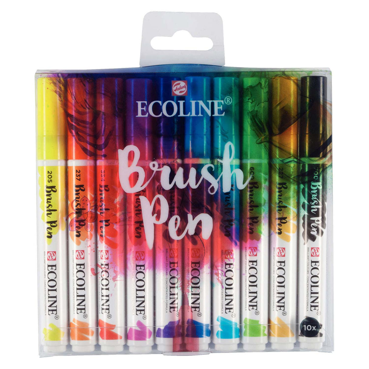 Talens Ecoline Brush Pen, 10 ..