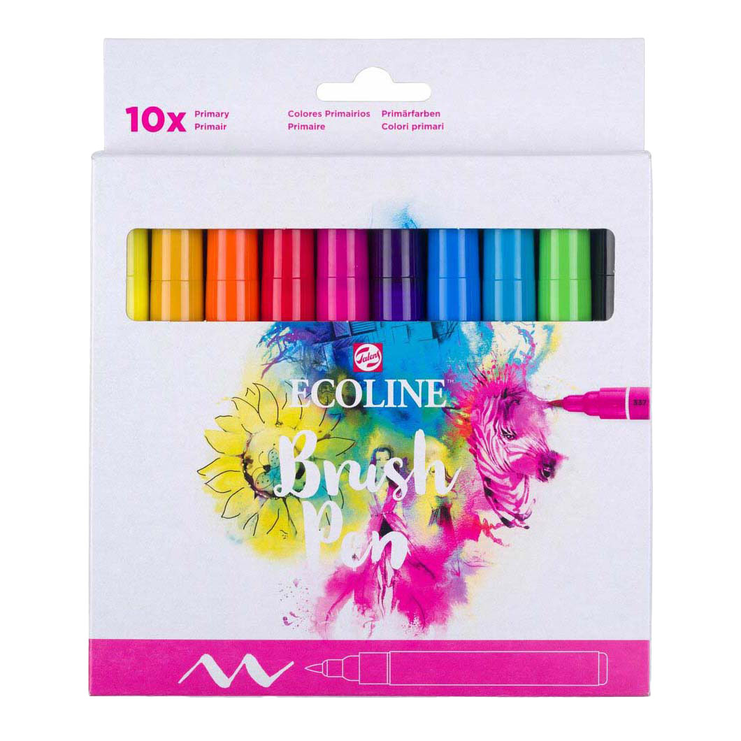 Talens ecoline penselpen, 10 stk.