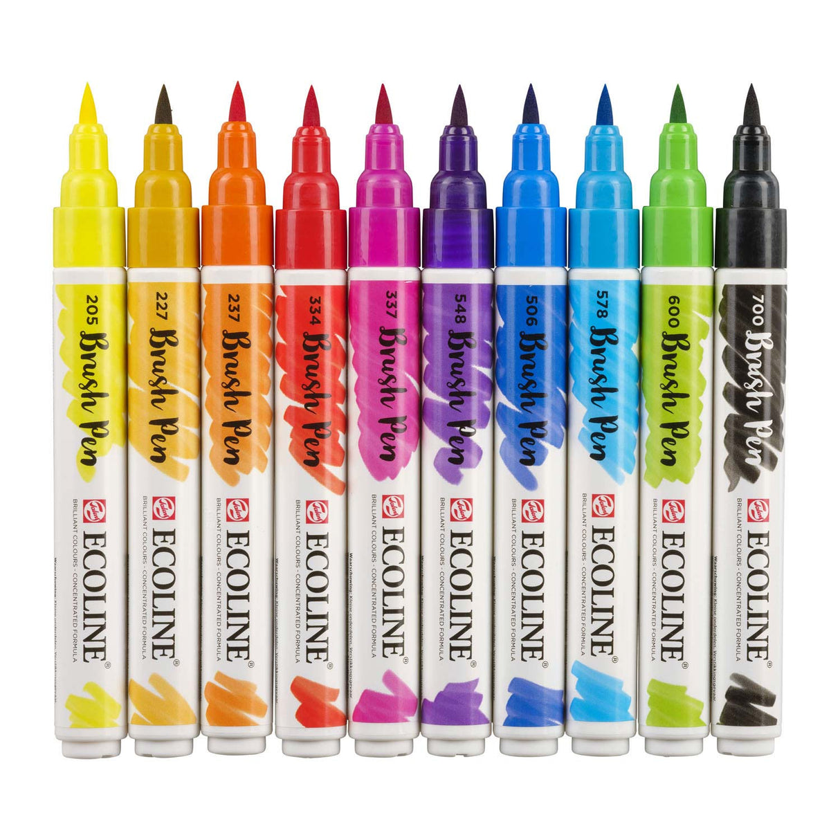 Talens ecoline penselpen, 10 stk.