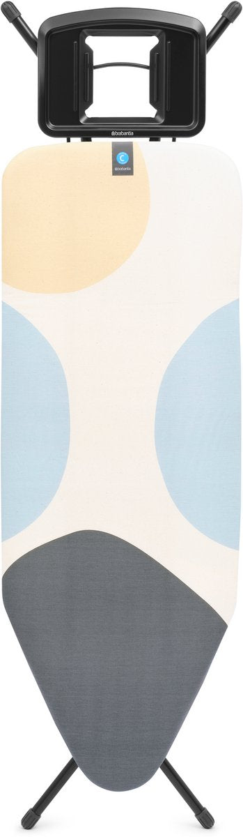Brabantia strygebræt c - til strygejern - 124x45 cm - fjederbobler