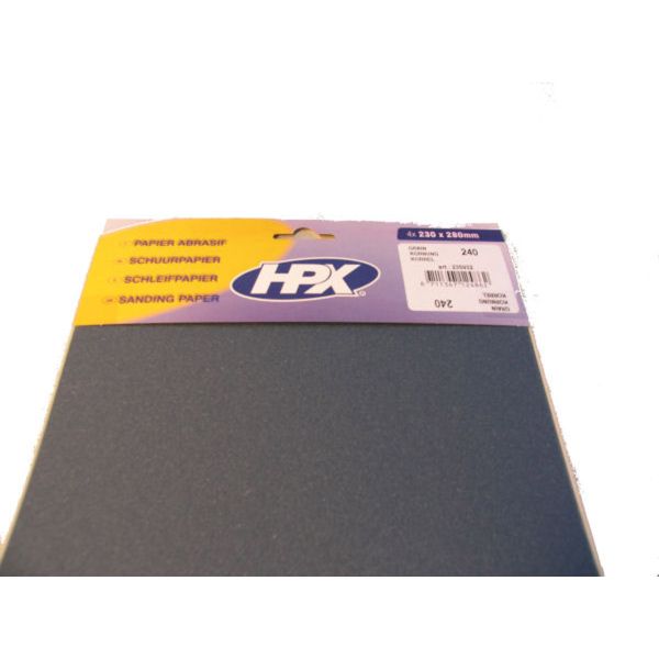 Hpx sandpapir korn 400 (4 stk.)
