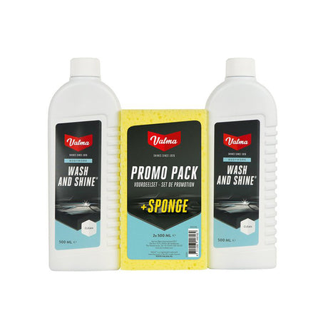 rengøringssæt S05G Wash and Shine shampoo 2x 500ml