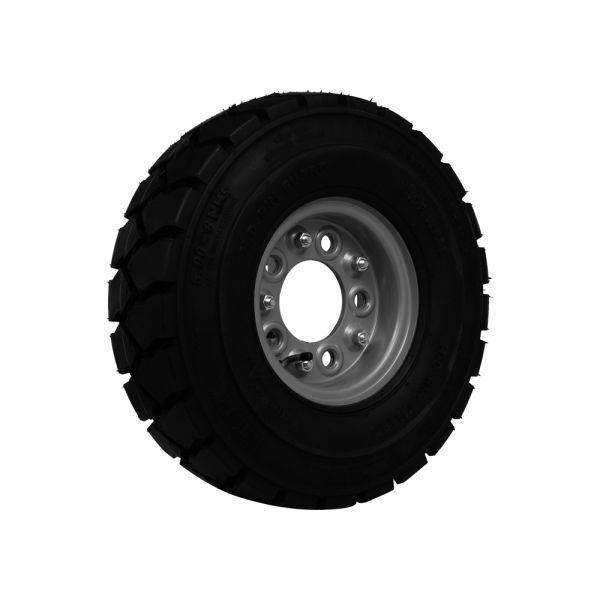 Cpl. hjul 5,00 - 8 pt hd 8 pr. 5 huller
