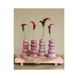 Idéer 4 sæsoner pebble vase h15xã˜7cm pink 4ass farver