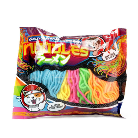Toi-floys sjove nudler krøllet super strækbar fidget, 5 ..