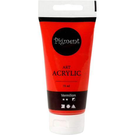 Creativ virksomhed https: www.cchobby.nl acryl-paint-semi-gloss-semi-opaque-primary-red-75-ml-1-bottle
