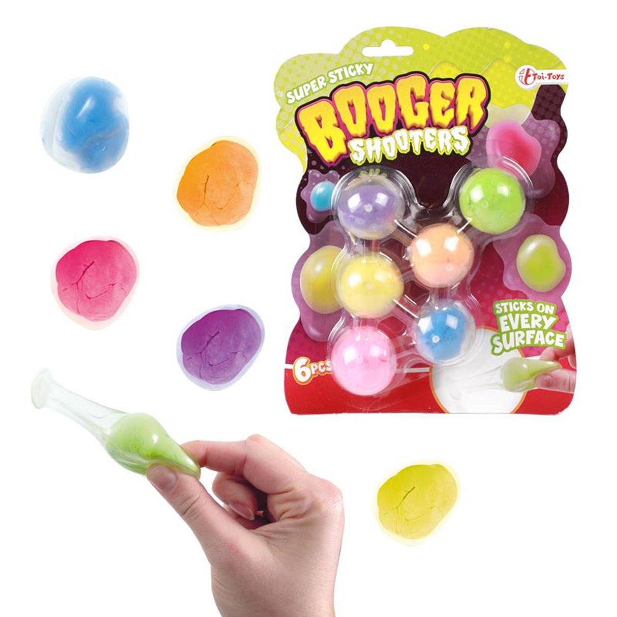 Toi legetøj toi legetøj super sticky booger skydespil