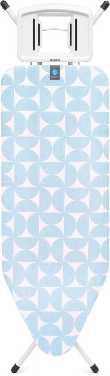 Brabantia strygebræt c - til strygejern - 124x45 cm - frisk brise