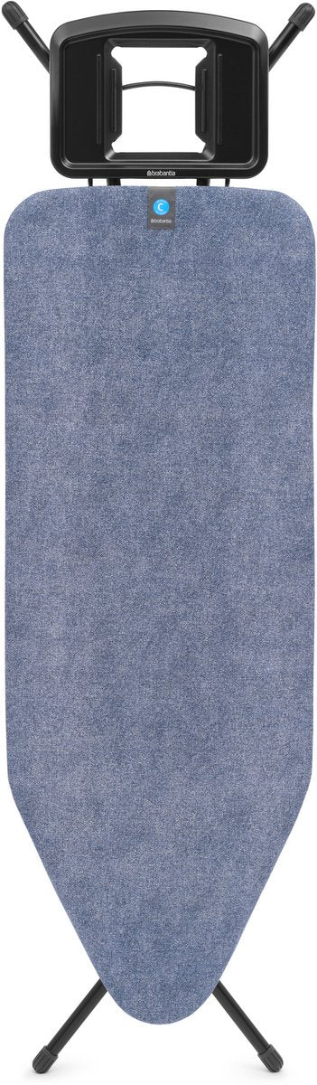 Brabantia strygebræt c - til strygejern - 124x45 cm - denimblå