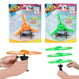 Toi-legetøj toi-legetøj go leg helikopter disc shooter 24cm 2 assorteret
