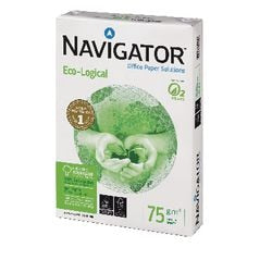 Papirnavigator økologisk a4 75g hvid 500 ark
