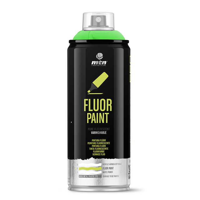 Mtn 1070472 - pro fluormaling: grøn | 3 stk